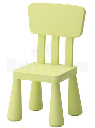 Ikea Mammut 902.675.56  Детский эргономичный, особо выносливый стул со спинкой