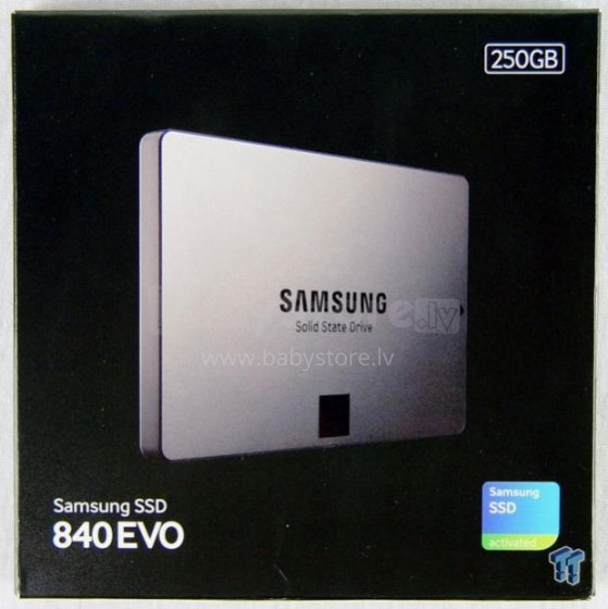 „Samsung 840 Evo Basic“, 250 GB SATA3 540/520 MB, 7 mm (MZ-7TE250BW)