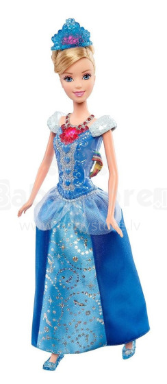 „Mattel Disney Princess“ žvilgantys žibintai „Pelenės lėlės“ menas. BDJ22 „Disney Princess“
