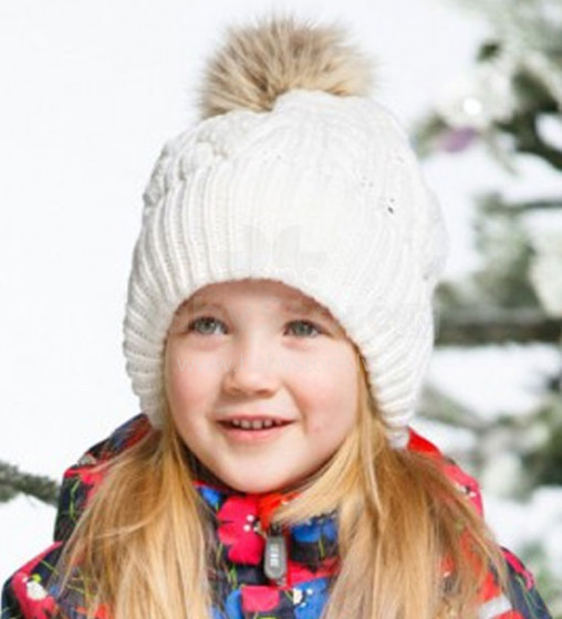 Lenne'15 Knitted Hat Rhea Art.14391/100 Теплая вязанная шапочка для деток