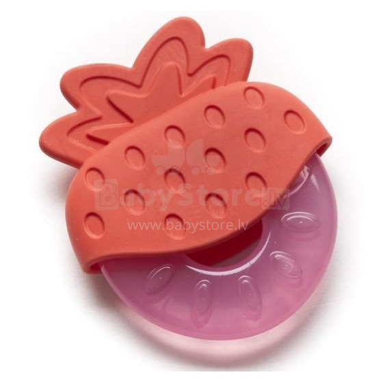 Nuvita Art. 7012 Water filled teether with rubber cover Strawberry