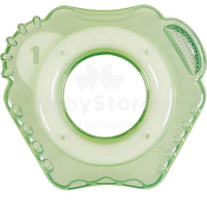 Munchkin 11478 Front Teeth Teether Stage 1 green