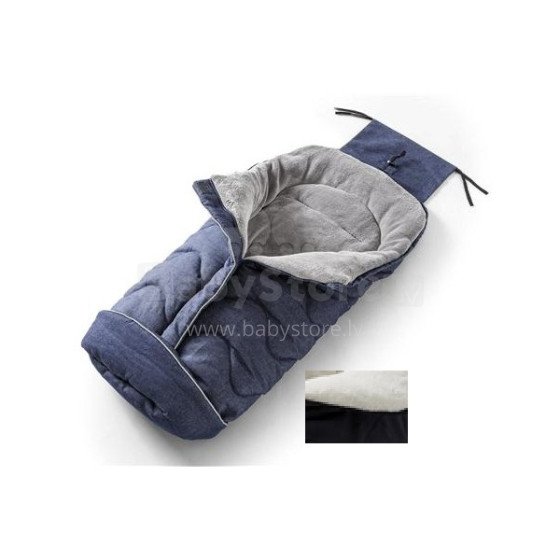 Nuvita Caldobimbo Junior® Art. JR0001 Blue/Grey Bērnu ziemas siltais guļammaiss
