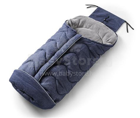 Nuvita Caldobimbo Junior® Art. JR0006 Jeans/Grey Bērnu ziemas siltais guļammaiss