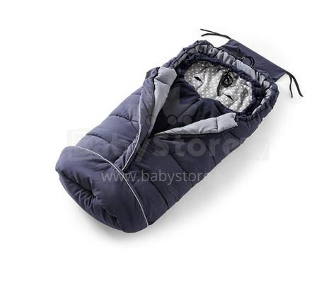 Nuvita Caldobimbo 3 Seasons® Art. JR0014 Blue/Grey Спальный мешок с терморегуляцией для всех сезонов