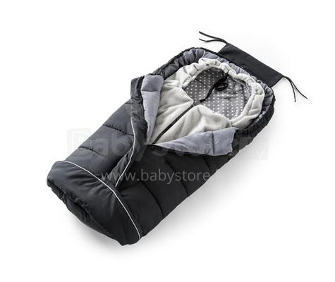 Nuvita Caldobimbo 3 Seasons® Art. JR0016 Black/Grey Спальный мешок с терморегуляцией для всех сезонов