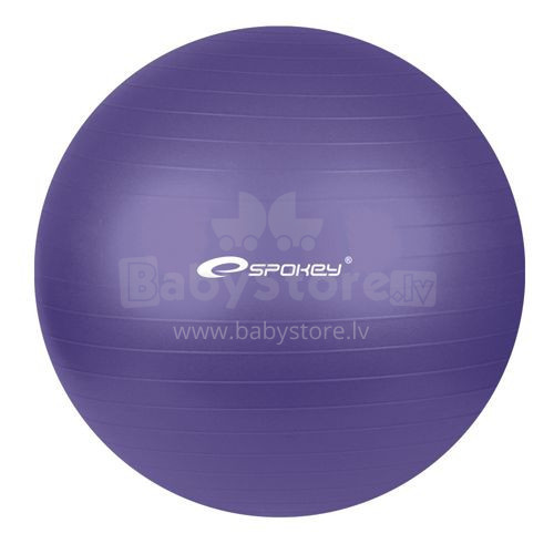 „Spokey Fitball“ menas. 832319 Aerobika, kūno rengyba, „Bobota“, gimnastikos kamuolys su pompa 55 cm