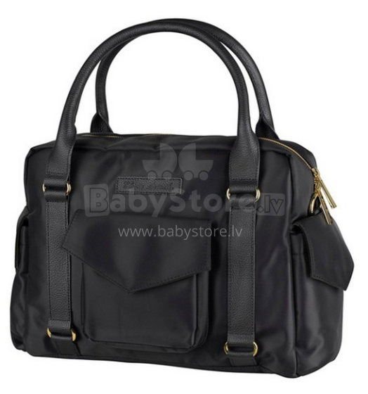 „Elodie Details“ vystyklų krepšys - „Black Edition“ mamytės krepšys