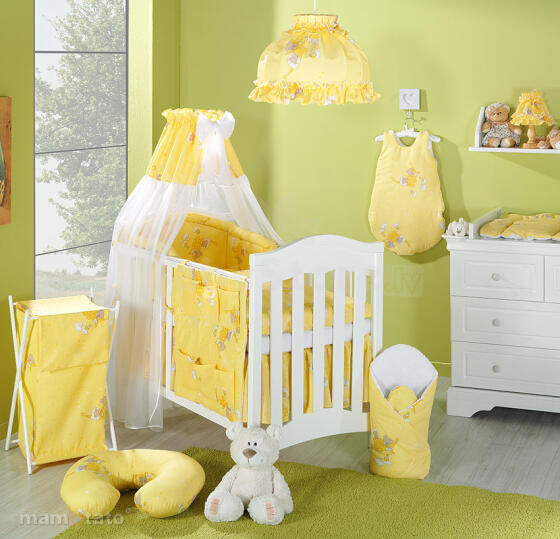 „Puchatek Yellow 8674“ baldakimas lovelei