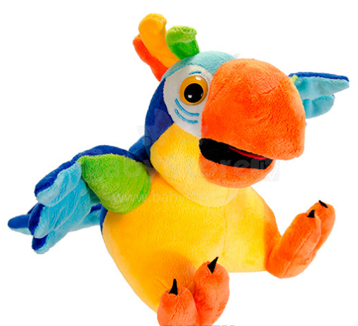 Fancy Toys Art.8648 The Talking Parrot Interaktīvā mīkstā rotaļlieta Papagailis (EN)