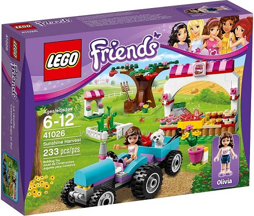 „Lego Friends“ 41026 saulėtas derliaus nuėmimo laikas nuo 6 iki 12 metų