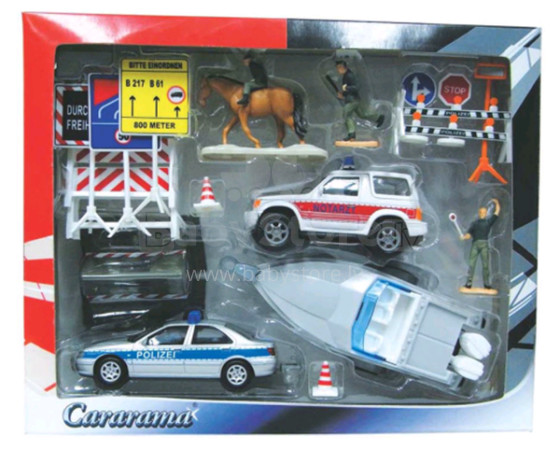 Cararama A 01310 Комплект 'Полиция'