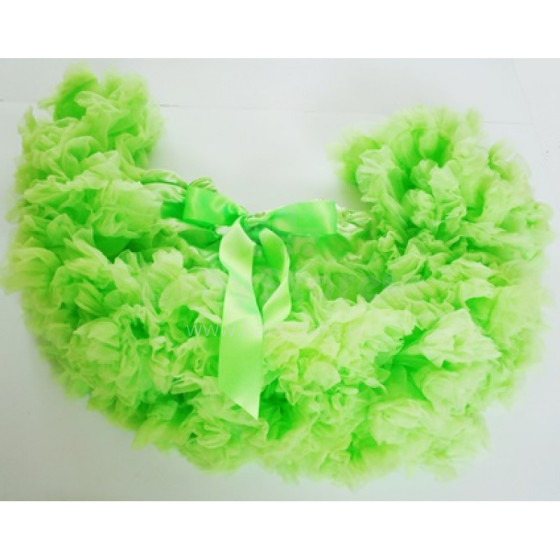 „Glam Collection“ šviesiai žalios spalvos stambus sijonas princesėms