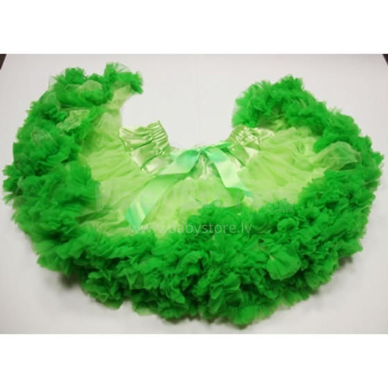 „Glam Collection“ žalia ir šviesiai žalia super stambus sijonas princesėms