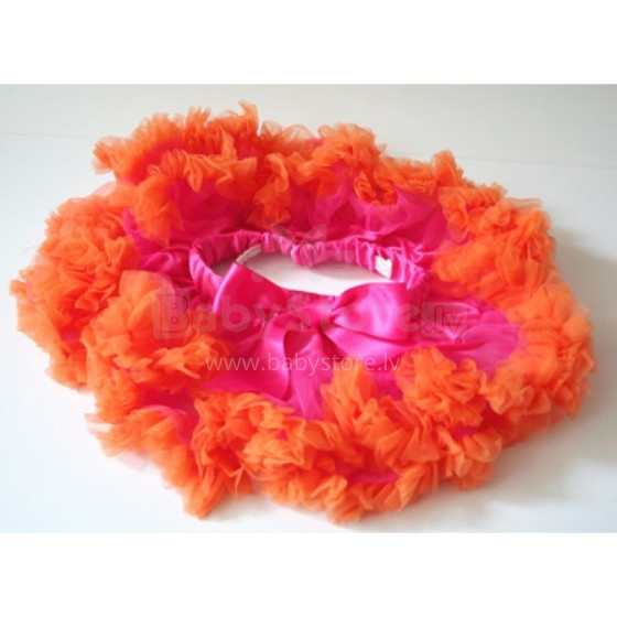„Glam Collection“ oranžinis ir rožinis sijonai princesėms (0–24 m.)