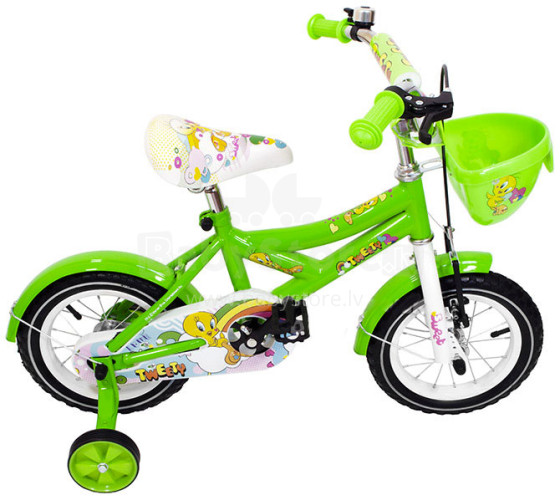 „Looney Tunes Tweety 12“ Art.MDLT50B vaikiškas dviratis (dviratis)