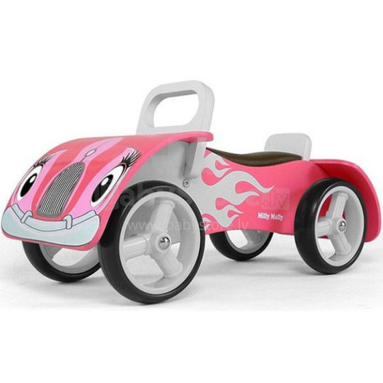 Milly Mally'14 Junior Pink Bērnu stumjamā mašīna
