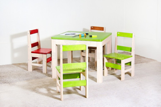 „Straubek“ vaikų stalas 65x80cm