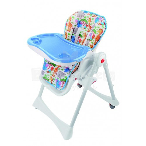 Aukštesnės kokybės kūdikio maitinimo kėdutė „Babygo'15 Active Safari“