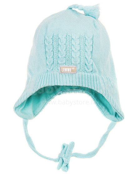 Lenne'15 Knitted Hat Baby Art.15240-400 Mazuļu siltā kokvilnas cepure [izm.40-48cm]
