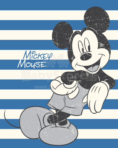  Faro Tekstylia Mickey Mouse Bērnu pleds 120X150cm