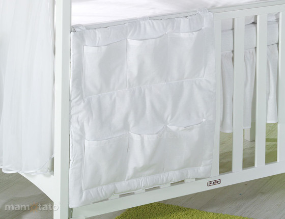 Mamo Tato Heart Col. White Mantu kabata gultiņai (60x60 см)