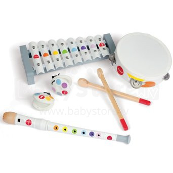 Janod Confetti J07600 Žaislinių muzikos instrumentų kūrimas