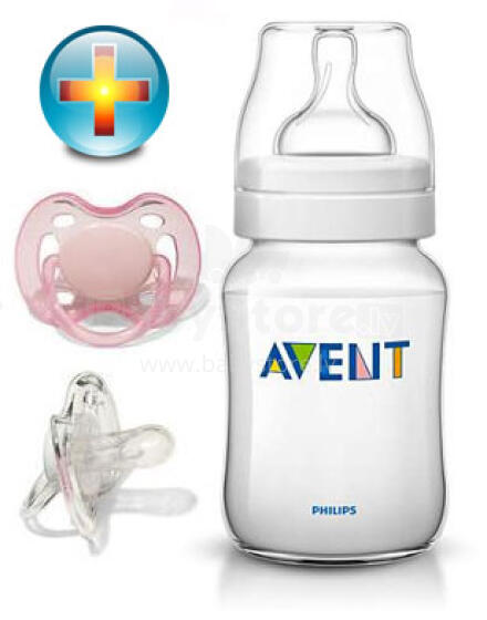 „Philips AVENT Art.680 / 17“ kūdikių rinkinys 150 ml buteliukas + 0/6 m masalas