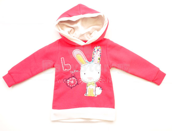 BebeKids Art.551 Стильная Кофточка Детская с капюшоном pink