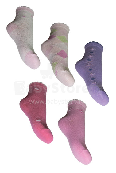 Yo! Baby SKC medvilninės kojinės su dekoru (S, M, L, XL dydžiai)