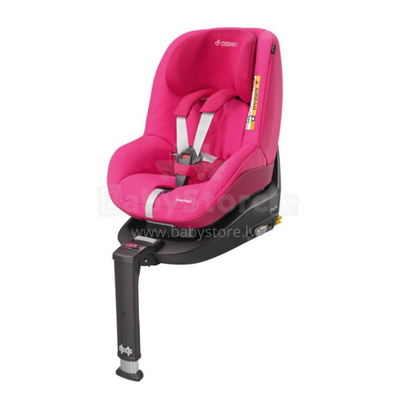 „Maxi Cosi '15 2way Pearl Berry Pink“ automobilinė kėdutė su pagrindu (0-18 kg)