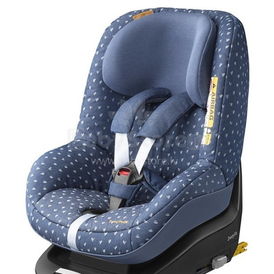 Maxi Cosi '15 2way Pearl Limited Edition Denim Heart Bērnu autokrēsls (0-18 kg)