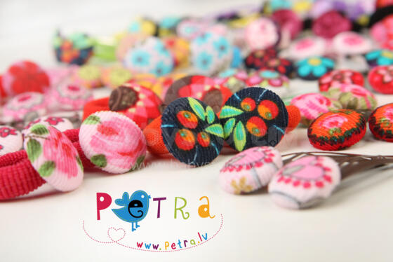 Petra Art.17740 Originali elastinė plaukų sagtis arba sagtis (2 vnt.)
