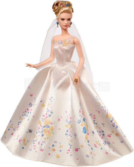 „Mattel Disney“ princesės Pelenės vestuvių dienos lėlės menas. CGT55 „Disney Princess“