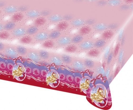 „Amscan Barbie Pink“ batai Art.552388 Staltiesė 120x180 cm