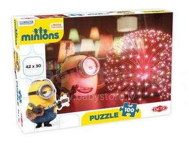 Tactic Minions Puzzle Art. 53103 Пазл, 100 шт.