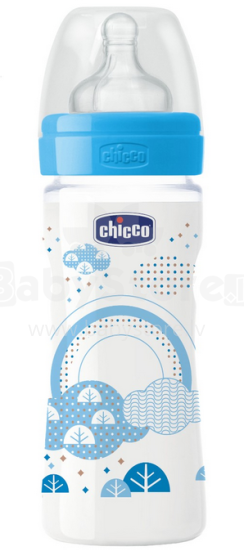 Chicco Art.70722.20 fiziologas. plastikinis butelys. 250 ml (LA) 2m +