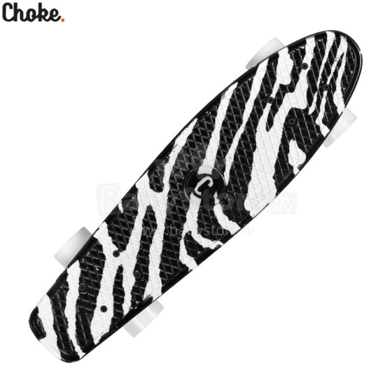 Choke Penny Board Zebra  Bērnu skrituļdēlis 600075/z