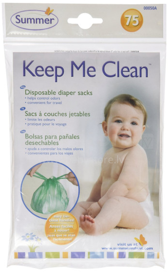 Summer Infant Degradable Diaper Sacks - пакеты для использованных памперсов 00050A