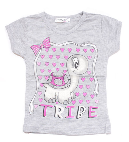 Walox Tribe Grey Top for girls (TP25019-1)
