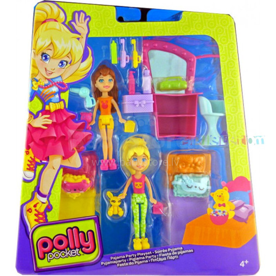 Mattel BFY09 POLLY POCKET™ Pollijas rotaļu komplekts
