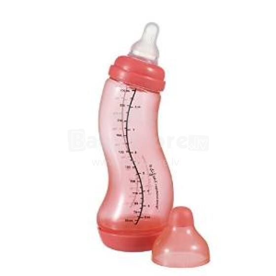 Difrax 706 S formos butelis 250ml Raudonas