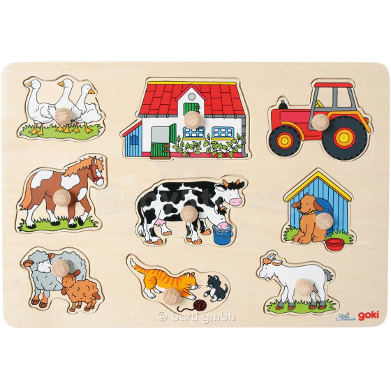 Goki puzzle 'Farm'  VG57908