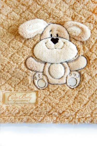 „Bobas Art.KCSN-02 Cute Baby Fleece“ kilimas su aplikacija 76 * 102 cm