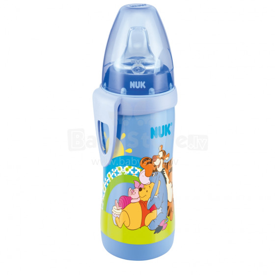 Nuk Active Cup Disney Art.SE58 Mācību krūzīte/pudelīte  ar silikona snīpīti, mazuļiem no 12 mēnešu vecuma, 300ml