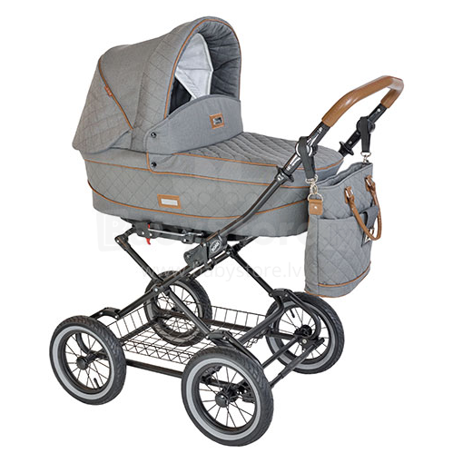 Roan'16 Sofia Limited Edition Grey Комбинированная детская коляска c классической амортизацией