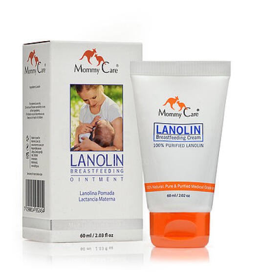Mamy Care Lanolin Art.8030024 Lanolino tepalas spenelių priežiūrai, 60 ml