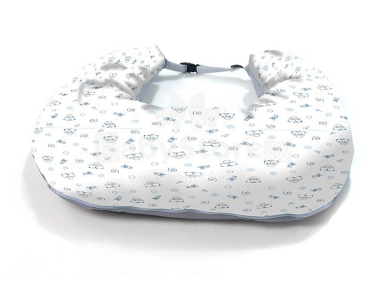 Nuvita FeedFriend Cover Blue Animal Art. 5301 Многофункциональная подушка для беременных и кормящих