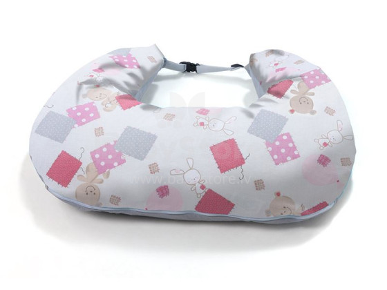 Nuvita FeedFriend Cover Pink Animal Art. 5301 Многофункциональная подушка для беременных и кормящих