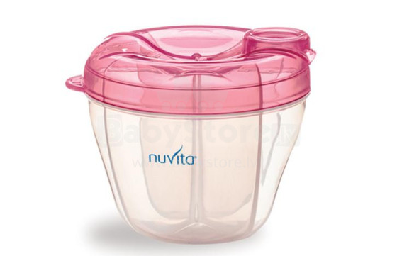 Nuvita Art. 1461 Pink Коробочка для хранения сухого молока / смеси 